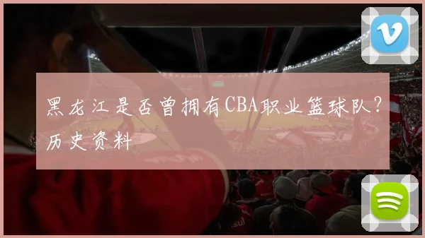 黑龙江是否曾拥有CBA职业篮球队？历史资料